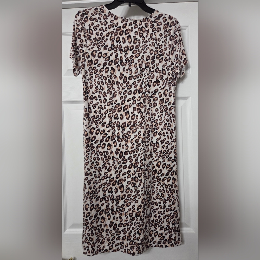 Soma Leopard V‑Neck Nightshirt Size XS - Picture 7 of 10